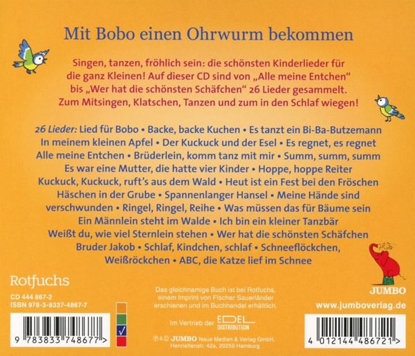 Bobo Siebenschläfers schönste Kinderlieder 1