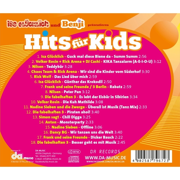Isa Glücklich und Benji präsentieren Hits für Kids 1