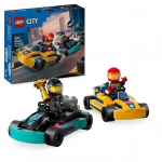 LEGO - 60400 City Go-Karts avec coureurs, jouets de construction