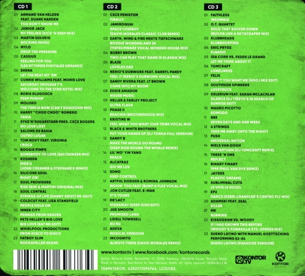 Kontor Top Of The Clubs-The Ultimate House Coll.2 1