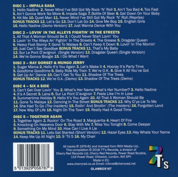 The Albums 1976-1981 (5CD Boxset) 2