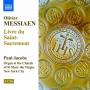 Paul Jacobs - Livre Du Saint-Sacrement
