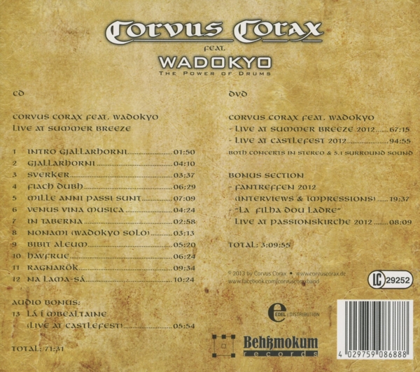 Corvus Corax Feat.Wadokyo 1