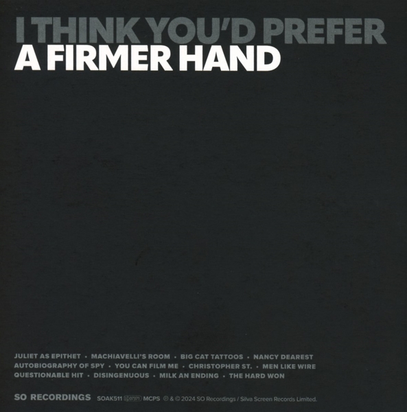 A Firmer Hand 1