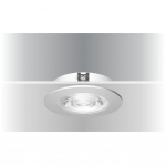 Synergy 21 Led - Deckeneinbauspot Helios silber, rund, warmwei