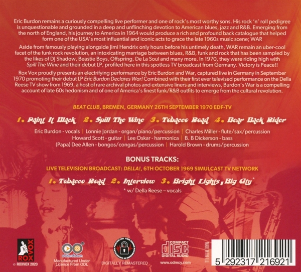 Spill The Wine...Live (Digipak) 1