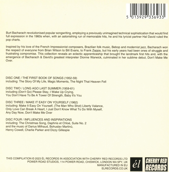 The First Decade Of Songs 1952-1962 (4CD) 1