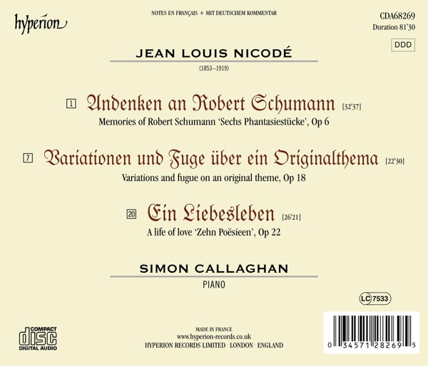 Ein Liebesleben/ Andenken an Robert Schumann/ + 1