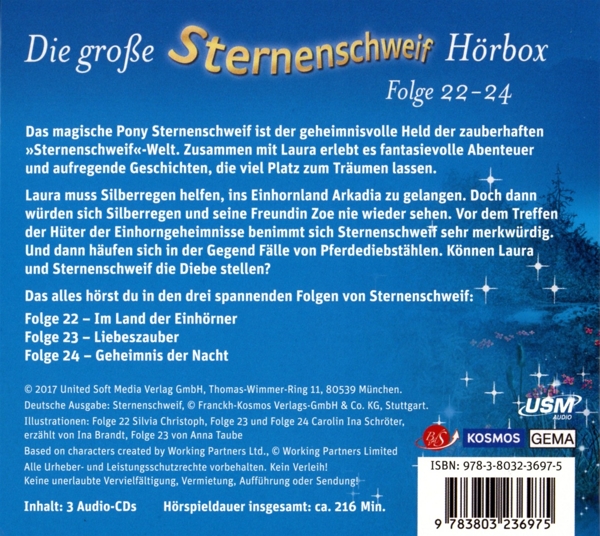 Die Große Sternenschweif Hörbox Folge 22-24 (3 CD) 1