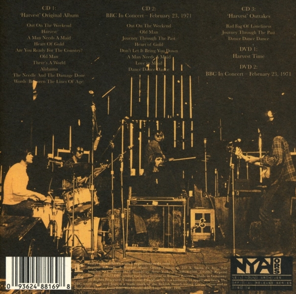 Neil Young -Harvest (50th Anniversary Edition) -Reprise Records CD