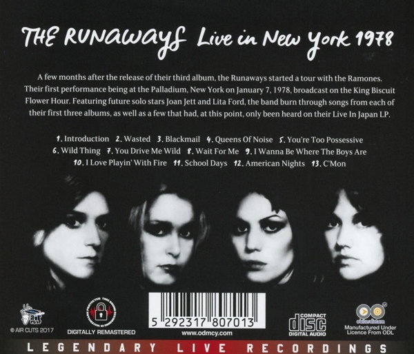 Live In New York 1978 1