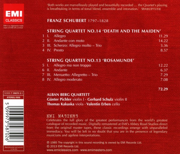 Streichquartette 13 & 14 1