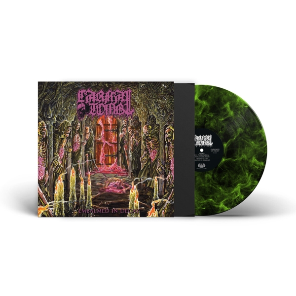 Embalmed In Decay (Trans-Lime/ Black Marbled Vinyl) 1
