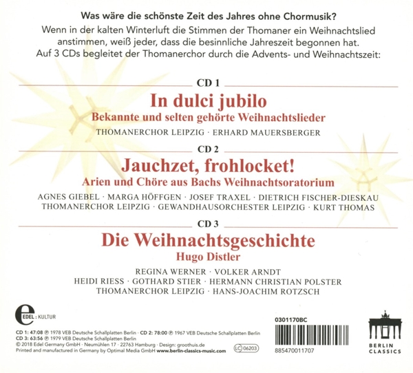 Weihnachtssingen Der Thomaner 1