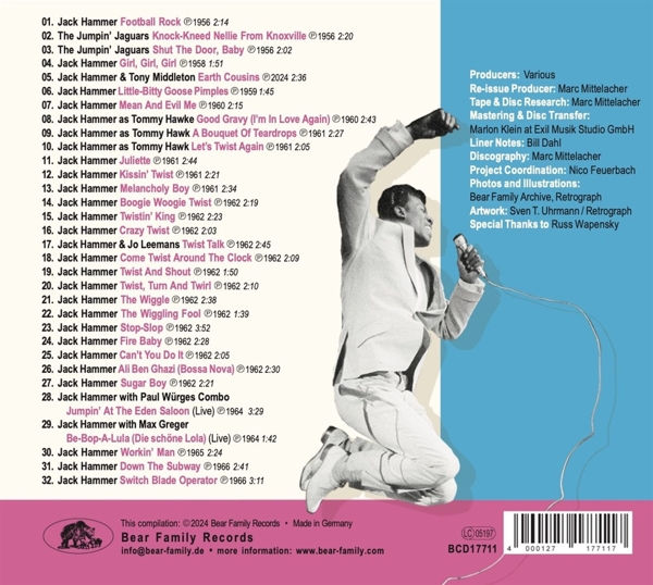 On The Dancefloor With Jack Hammer (CD) 1