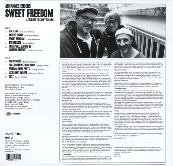 Sweet Freedom (Black Vinyl) 1