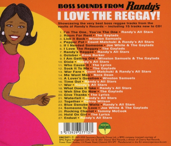 I Love The Reggay! Boss-Boss Sounds From Randy\'s 1