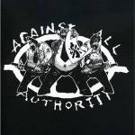 Against All Authority - 24 Hour Roadside Resistance (Red w/ black splatter
