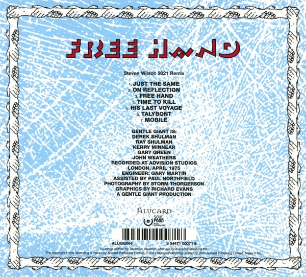 Free Hand (Steven Wilson Mix) 1