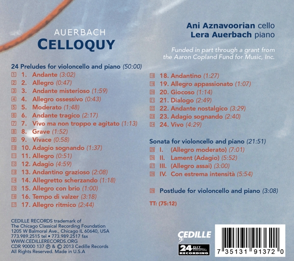 Celloquy 1