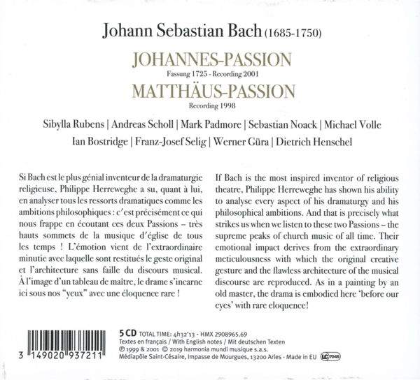 Johannes-Passion/ Matthäus-Passion 1