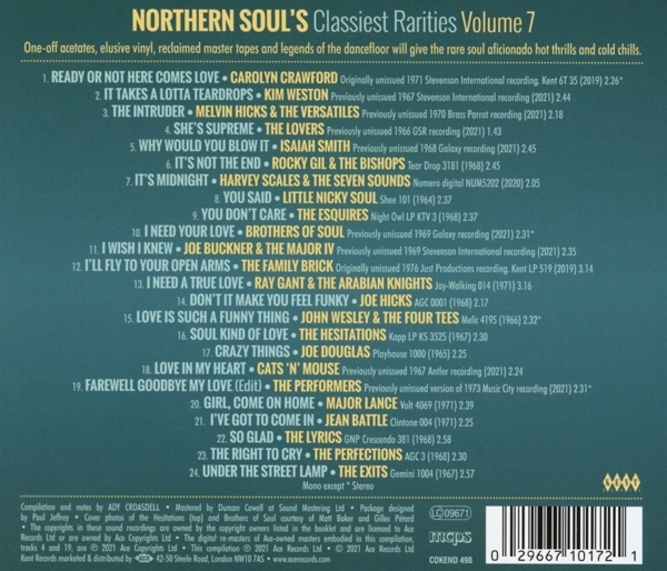 Northern Soul\'s Classiest Rarities Vol.7 1