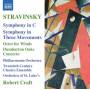 Robert Craft / + - Symphonie In C/Symphonie In 3 Stzen