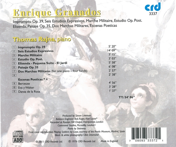 Impromptu/ 6 Estudios Expresivos/ marche Militaire/ . 1