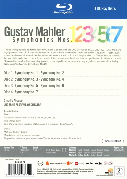 Abbado, Claudio/ Lucerne Festival Orchestra 1