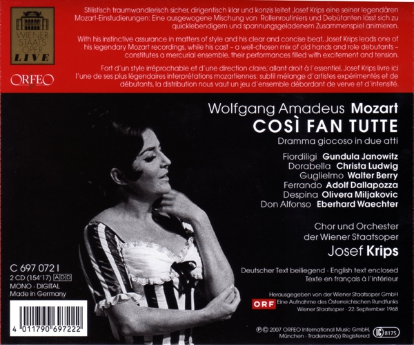 Cosi fan tutte 1