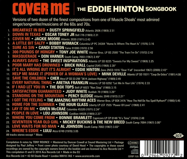 Cover Me-The Eddie Hinton Songbook 1