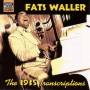Fats Waller - The 1935 Transcriptions