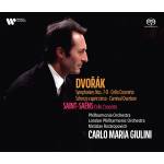 Carlo Maria Giulini / M. Rostropowitsch / POL / LPO - Dvorak & Saint-Saens