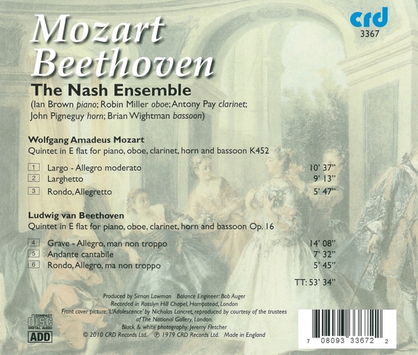 Quintette op.16/ KV 452 1