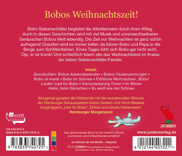 Bobo Siebenschläfer feiert Weihnachten. 1
