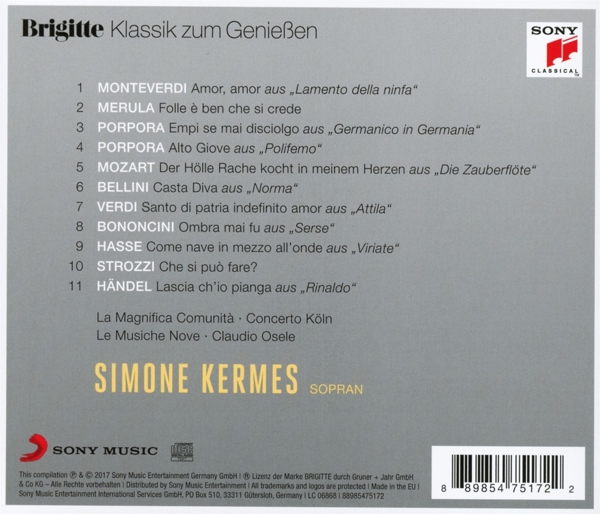 Brigitte Klassik zum Genießen: Simone Kermes 1