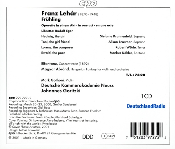 Frühling (Operette in einem Akt) 1
