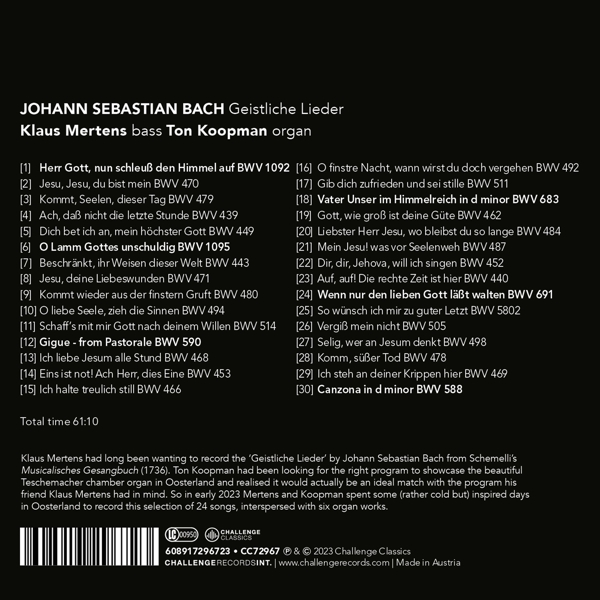 Geistliche Lieder 1