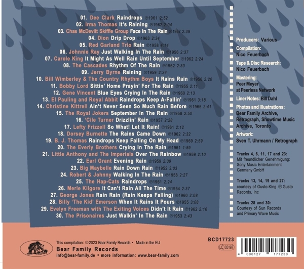The Rhythm Of The Rain - 30 Melodic Drops for Clou 1
