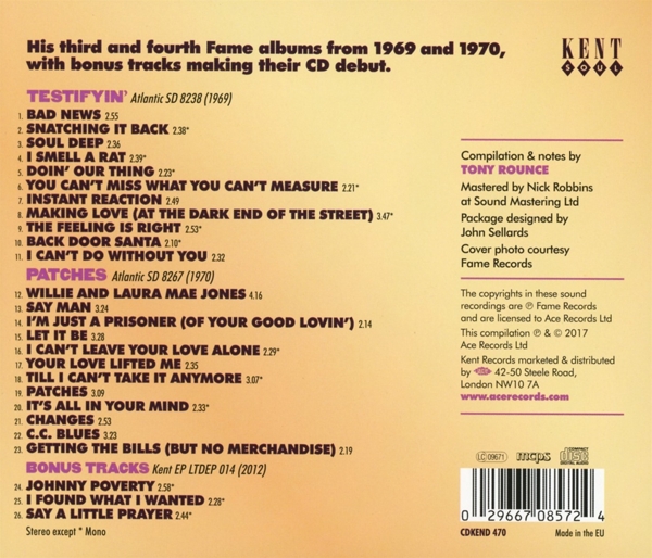 Testifyin\' & Patches 1