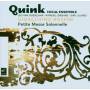 Quink Vocal Ensemble - Petite Messe Solennelle