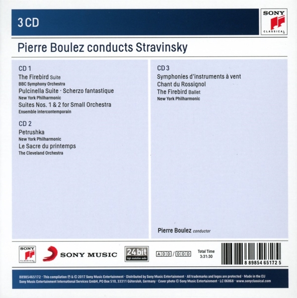 Pierre Boulez Conducts Stravinsky 1