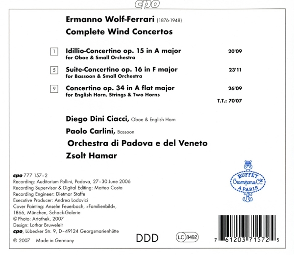 Complete Wind Concertos 1