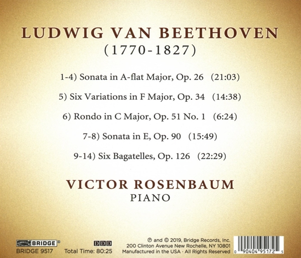 Victor Rosenbaum, Piano 1
