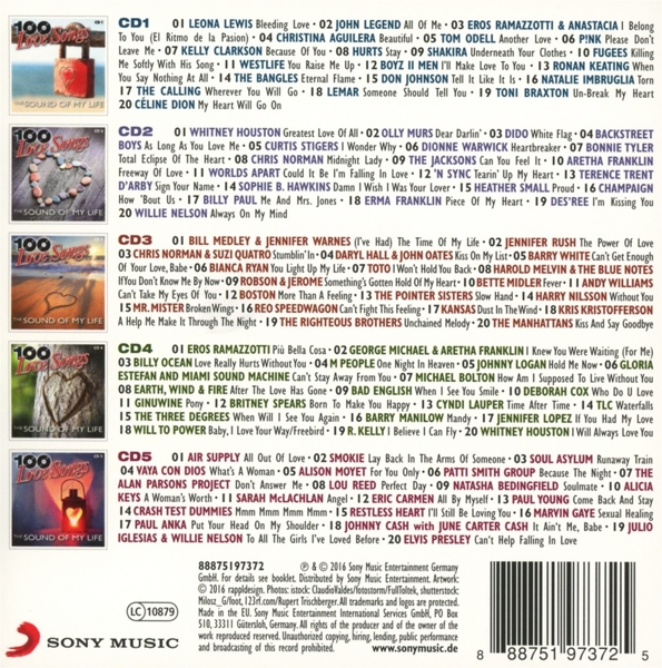 100 Lovesongs 1