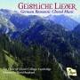The Choir Of Christs College Cambridge; David Rowland; Mar - Geistliche Lieder-German Romantic Choral Music