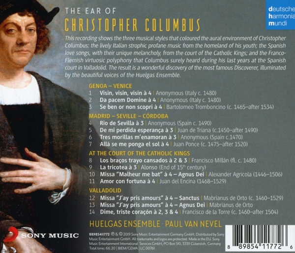 The Ear of Christopher Columbus 1
