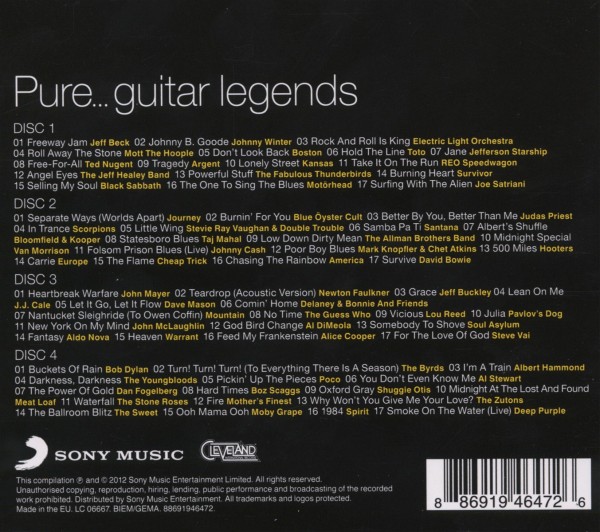 Pure...Guitar Legends 1