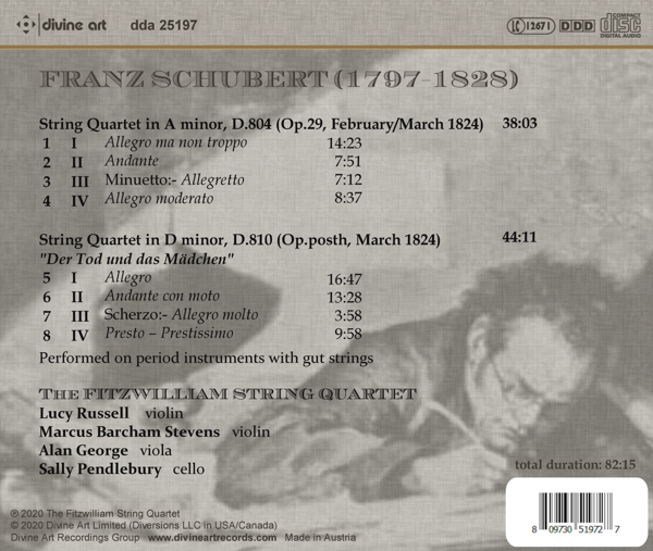 Franz Schubert: Streichquartette 1