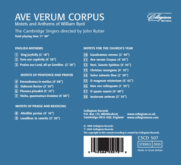 Ave Verum Corpus 1
